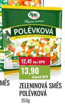 ZELENINOVÁ SMĚS POLÉVKOVÁ 350g