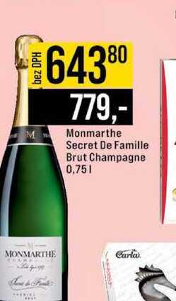 Monmarthe Secret De Famille Brut Champagne 0,75l