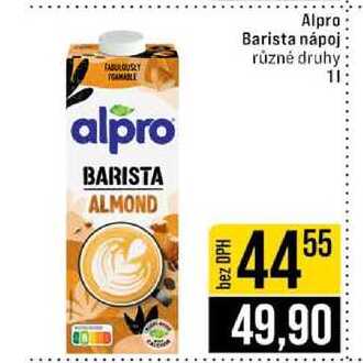 Alpro Barista nápoj různé druhy 1l