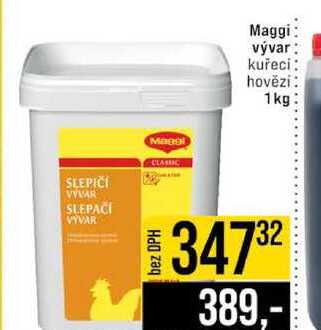Maggi vývar kuřeci hovězí 1kg 