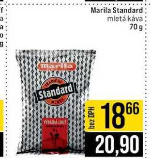 Marila Standard mletá káva 70g