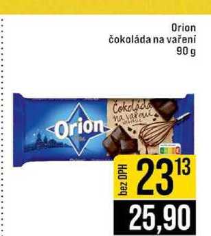 Orion čokoláda na vařeni 90 g 