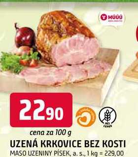 UZENÁ KRKOVICE BEZ KOSTI 100g
