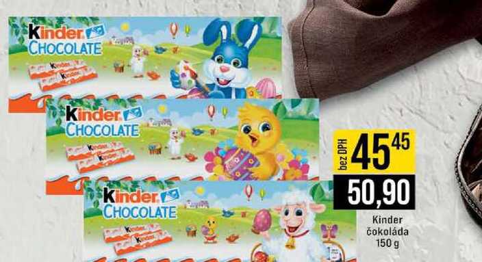 Kinder čokoláda 150 g 