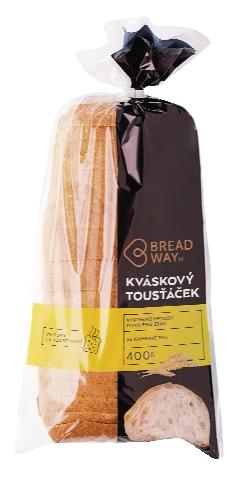 Breadway Kváskový tousťáček, 400 g