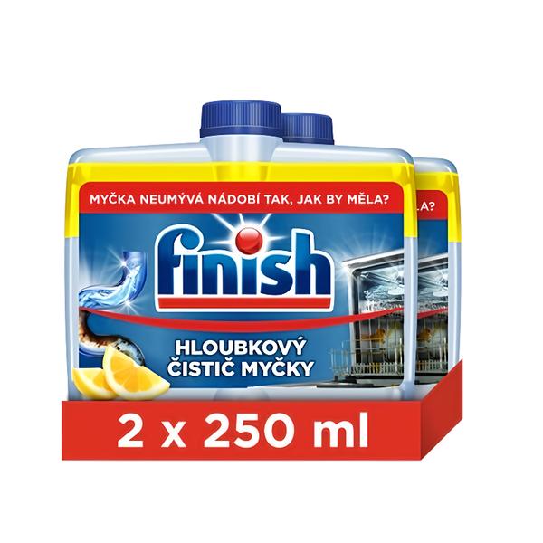 Finish Čistič myčky lemon 2x250ml