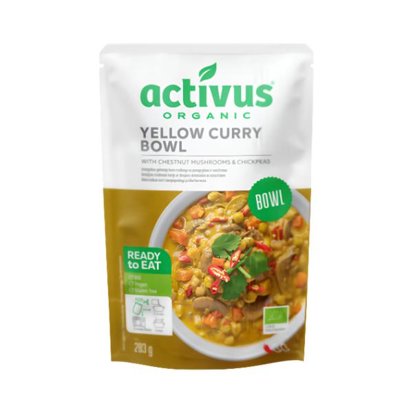 Activus ORGANIC Yellow curry bowl