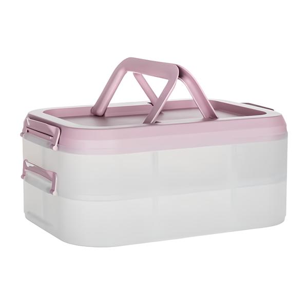 Banquet Party box s růžovým víkem CULINARIA