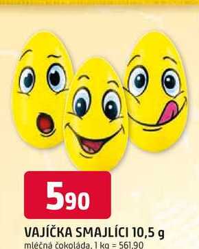 VAJÍČKA SMAJLÍCI 10,5 g 