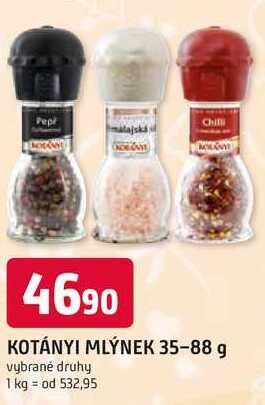 KOTÁNYI MLÝNEK 35-88 g 