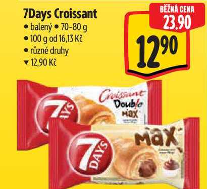 7Days Croissant  70-80 g