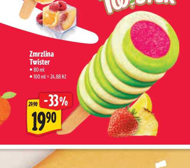 Zmrzlina Twister  80 ml  
