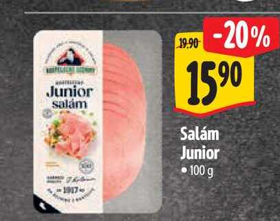  Salám Junior 100 g 