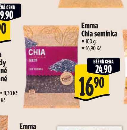   Emma Chia semínka 100 g 
