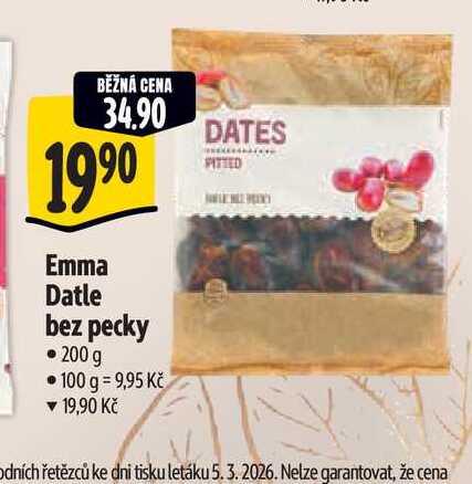   Emma Datle bez pecky 200 g