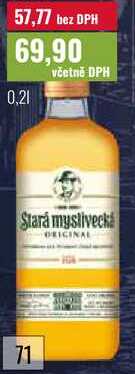 Stará myslivecká ORIGINAL 0,2l