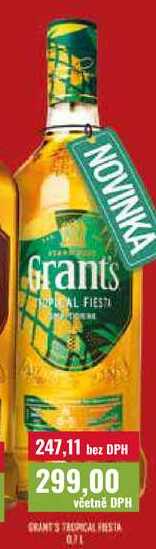 Grant's Tropical Fiesta 0,7l