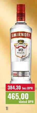 SMIRNOFF 1l