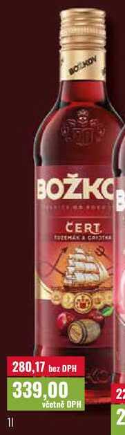 BOŽKOV ČERT 1l