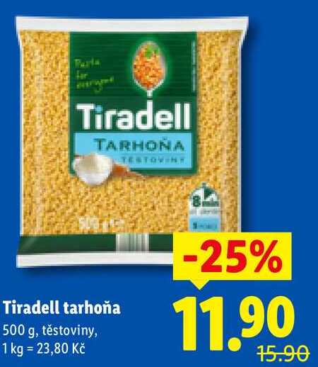 Tiradell tarhoňa, 500 g