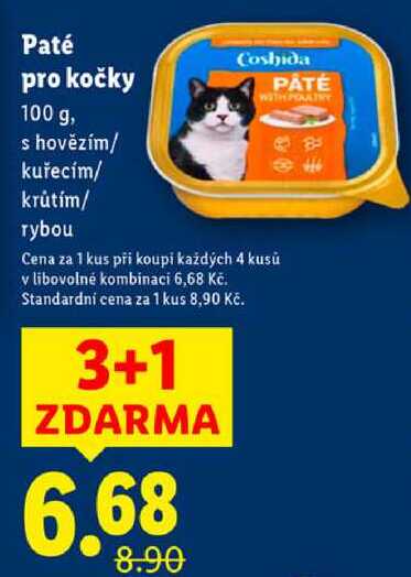 Paté pro kočky, 100 g