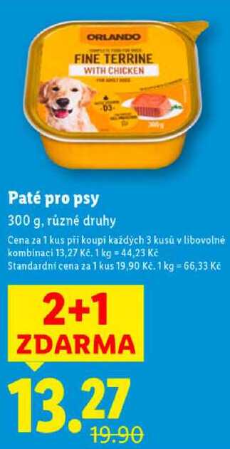 Paté pro psy, 300 g