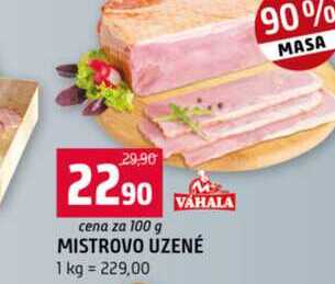MISTROVO UZENÉ 100g 