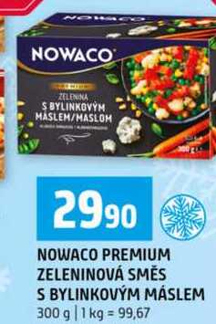 NOWACO PREMIUM ZELENINOVÁ SMĚS S BYLINKOVÝM MÁSLEM 300 g 