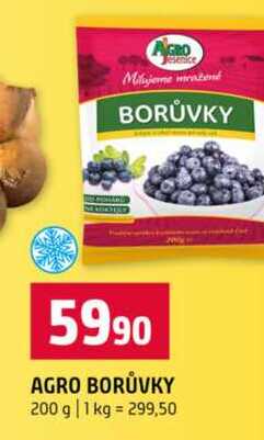 AGRO BORŮVKY 200 g 