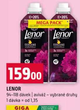 LENOR 94-118 dávek aviváž vybrané druhy  