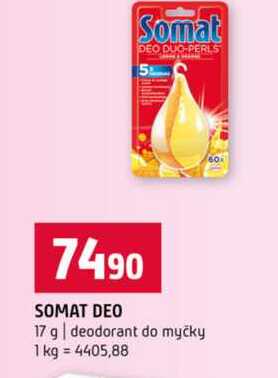 SOMAT DEO 17 g deodorant do myčky