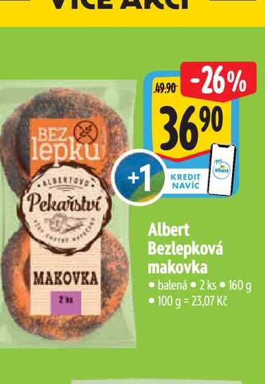  Bezlepková makovka 2 ks