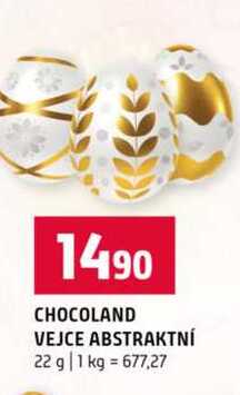 CHOCOLAND VEJCE ABSTRAKTNÍ 22 g 