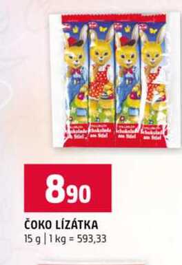 ČOKO LÍZÁTKA 15 g 