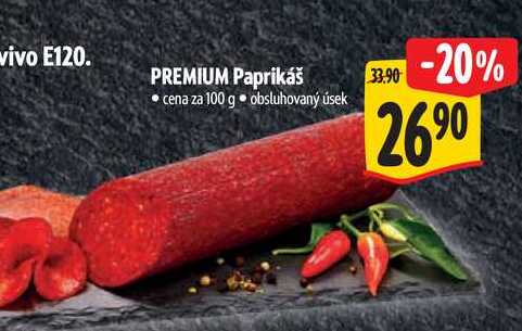   PREMIUM Paprikáš  100 g