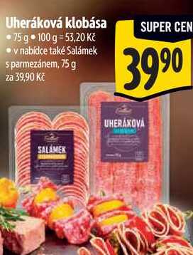 Uheráková klobása, 75 g