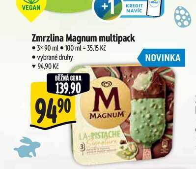  Zmrzlina Magnum multipack 3x90 ml  