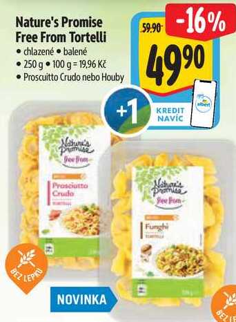 Nature's Promise Free From Tortelli, 250 g