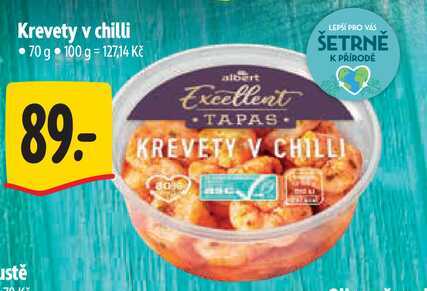Krevety v chilli, 70 g 