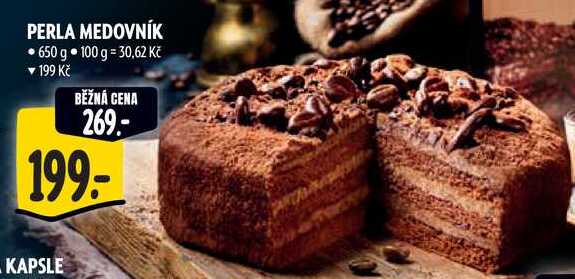 PERLA MEDOVNÍK, 650 g 
