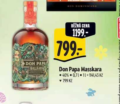   Don Papa Masskara  0,7 l