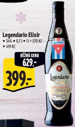 Legendario Elixir, 0,7 l