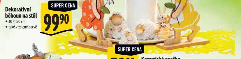 Dekorativní běhoun na stůl 