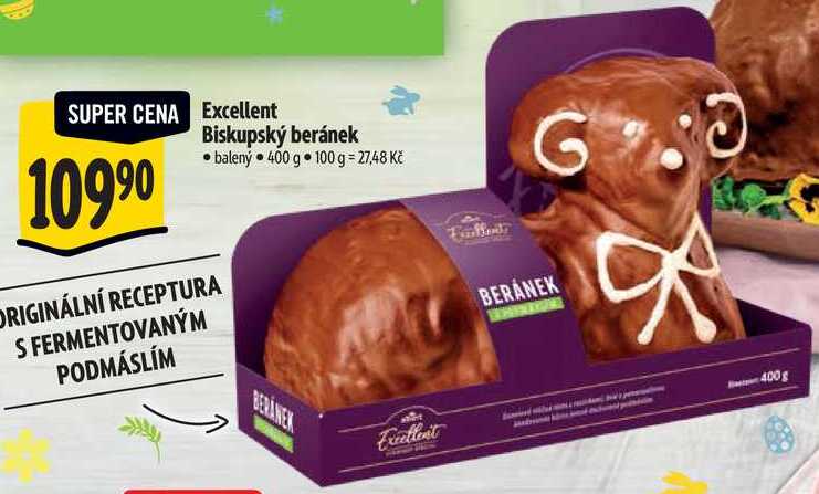 Excellent Biskupský beránek, 400 g