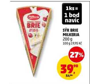 SÝR BRIE MILKERIA, 200 g 