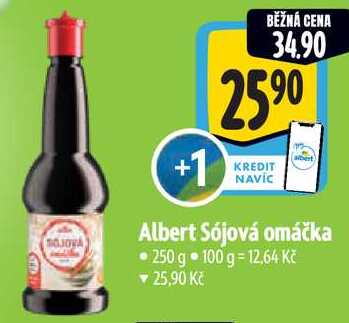 Albert Sójová omáčka, 250 g 