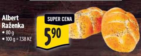 Albert Raženka, 80 g