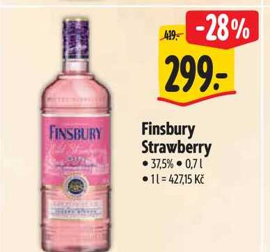 Finsbury Strawberry, 0,7 l 
