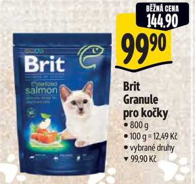 Brit Granule pro kočky, 800 g 