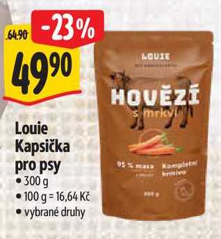 Louie Kapsička pro psy, 300 g